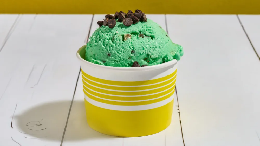 Ice cream at Heritage Scoop in Prosper, Texas